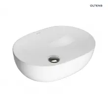 Umywalka nablatowa Oltens Hamnes Thin 49,5x35,5cm z powłoką SmartClean - 40819000 + KOD RABATOWY